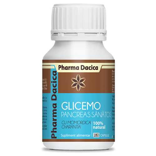 Glicemo, Pharma Dacica 180 capsule